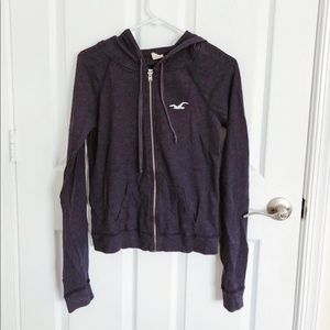 Dark Blue hollister womens light weight jacket